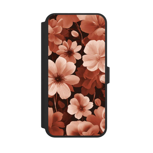 Apple iPhone 16 Pro Max NIVOflip Rote Negativblumen mit KI