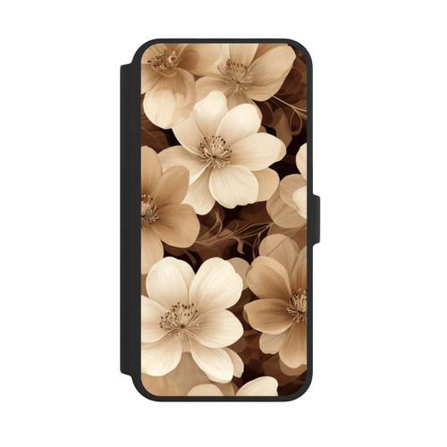 Apple iPhone 16 Pro Max NIVOflip Naturfarbene Negativblumen mit KI