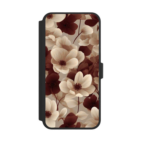 Apple iPhone 16 Pro Max NIVOflip Naturfarbenes Blumenmuster mit KI
