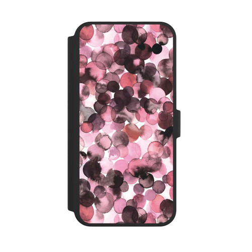 Apple iPhone 16 Pro Max NIVOflip Purple Dots Watercolor
