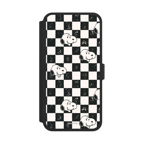 Apple iPhone 16 Pro Max NIVOflip Snoopy Heads Checked Pattern