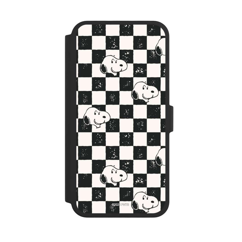 iPhone 16 Pro Max NIVOflip Snoopy Heads Checked Pattern