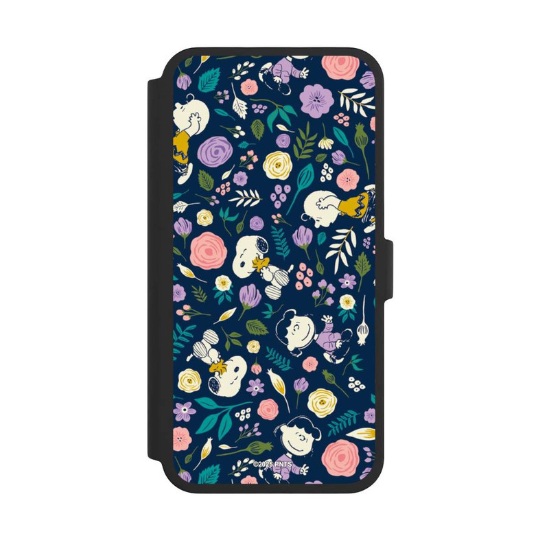 iPhone 16 Pro Max NIVOflip Peanuts Dark Flower Pattern
