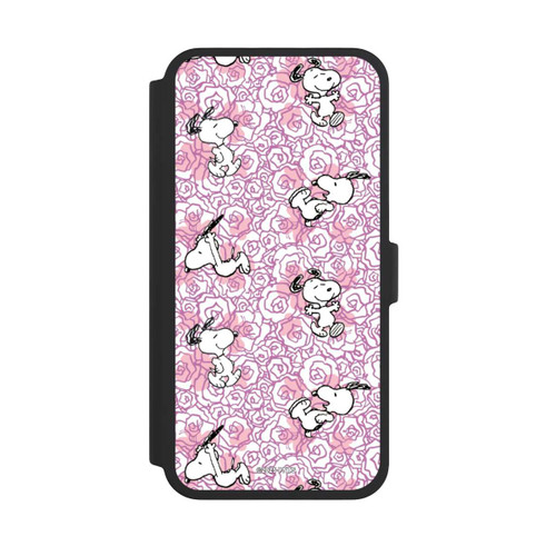Apple iPhone 16 Pro Max NIVOflip Peanuts Pink Roses Pattern