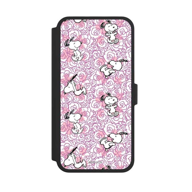 iPhone 16 Pro Max NIVOflip Peanuts Pink Roses Pattern