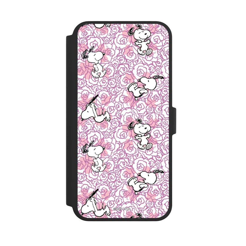 iPhone 16 Pro Max NIVOflip Peanuts Pink Roses Pattern
