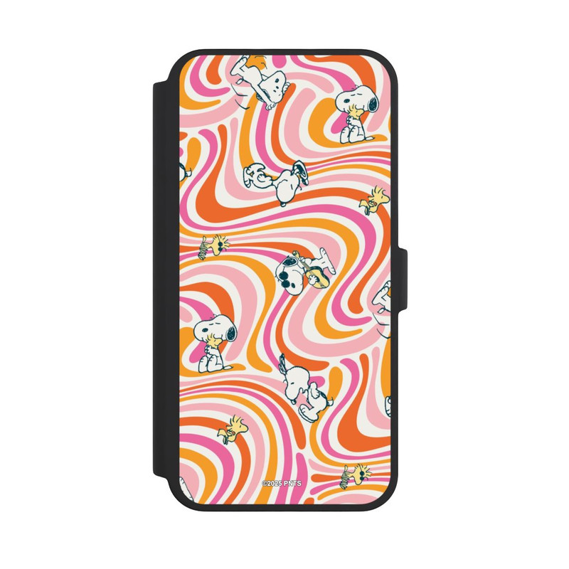 iPhone 16 Pro Max NIVOflip Peanuts Hippie Pattern Orange