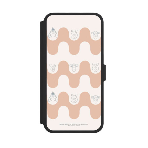 Apple iPhone 16 Pro Max NIVOflip Winnie the Pooh and Friends Boho Waves Pattern