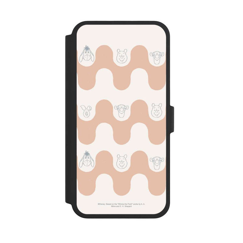 iPhone 16 Pro Max NIVOflip Winnie the Pooh and Friends Boho Waves Pattern