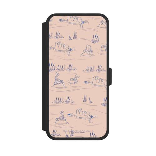 Apple iPhone 16 Pro Max NIVOflip Winnie the Pooh Retro Pattern Bridges Pink