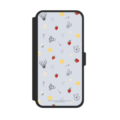 Apple iPhone 16 Pro Max NIVOflip Winnie the Pooh and Friends Strawberry Pattern Blue