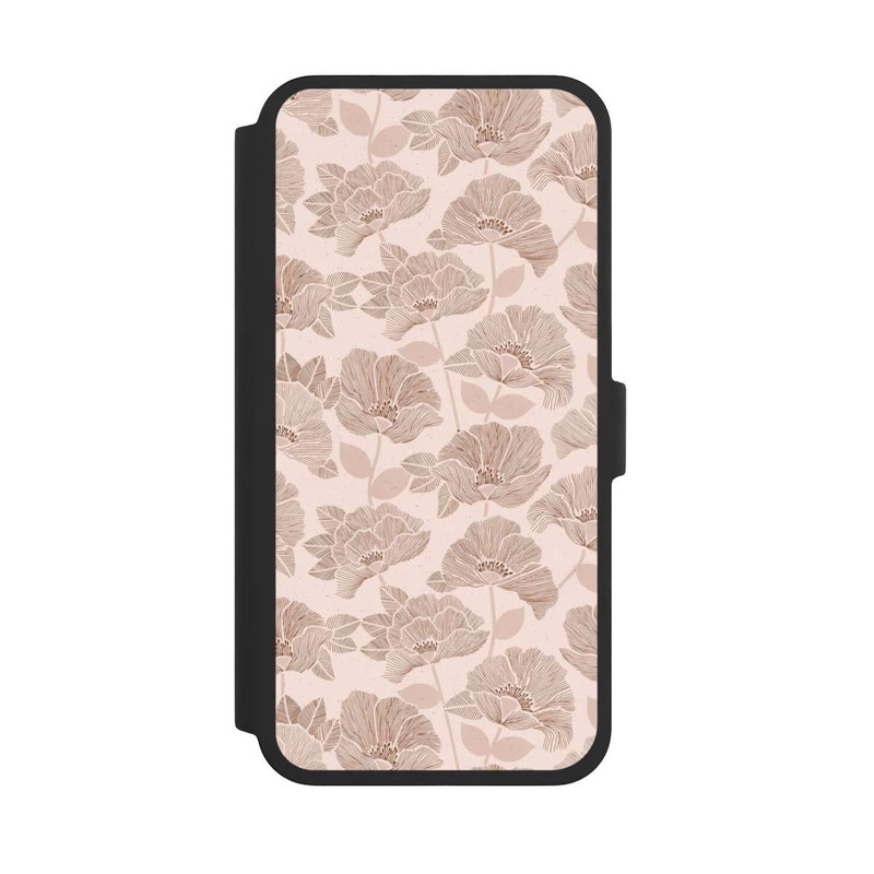 iPhone 16 Pro Max NIVOflip Brown Floral Block