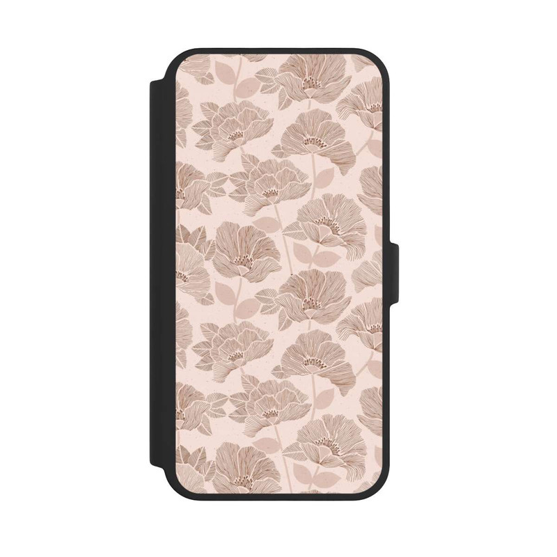 iPhone 16 Pro Max NIVOflip Brown Floral Block