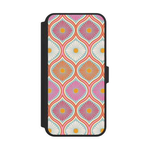 Apple iPhone 16 Pro Max NIVOflip Groovy 70s Retro Mod Flower Power