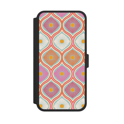 Apple iPhone 16 Pro Max NIVOflip Groovy 70s Retro Mod Flower Power