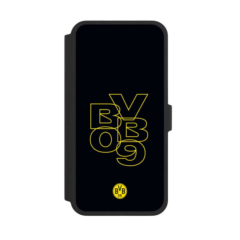 iPhone 16 Pro Max NIVOflip BVB09 Gelb Schwarz