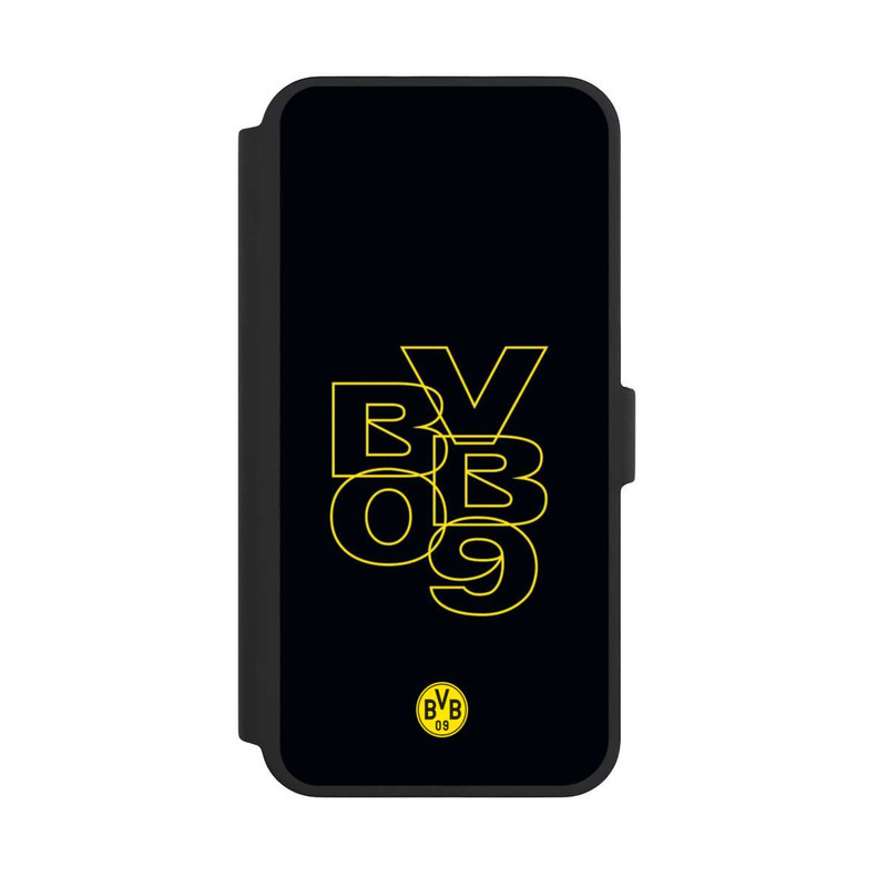 iPhone 16 Pro Max NIVOflip BVB09 Gelb Schwarz