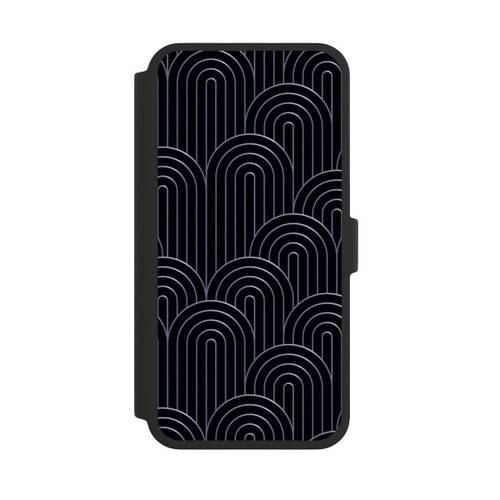 Apple iPhone 16 Pro Max NIVOflip Art Deco Silber