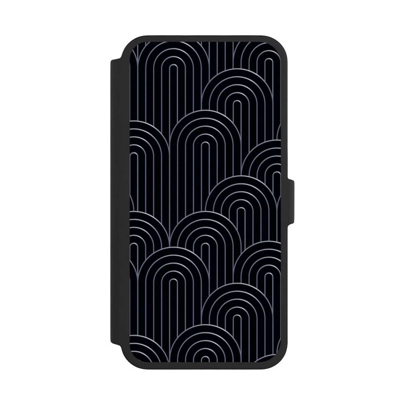 iPhone 16 Pro Max NIVOflip Art Déco Argent