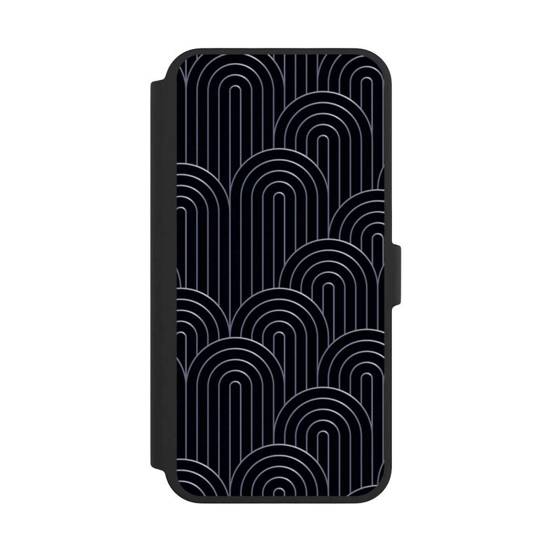 iPhone 16 Pro Max NIVOflip Art Deco Silber