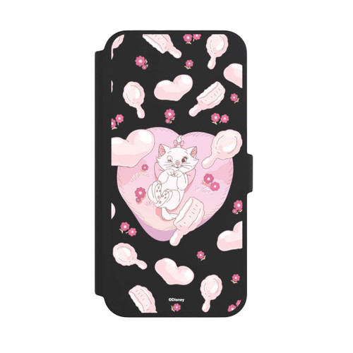Apple iPhone 16 Pro Max NIVOflip Aristocats Marie Hearts Pink Transparent