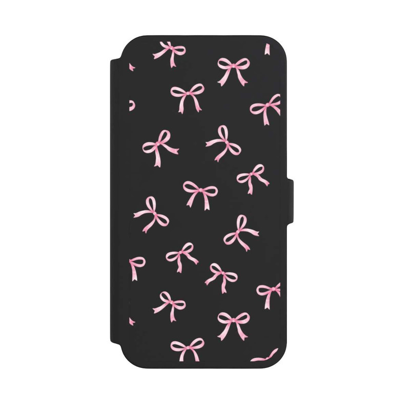 iPhone 16 Pro Max NIVOflip Pink Bows transparent with AI