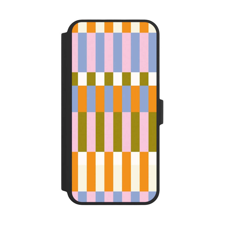 iPhone 16 Pro Max NIVOflip Thème à Carreaux Colorés et Audacieux