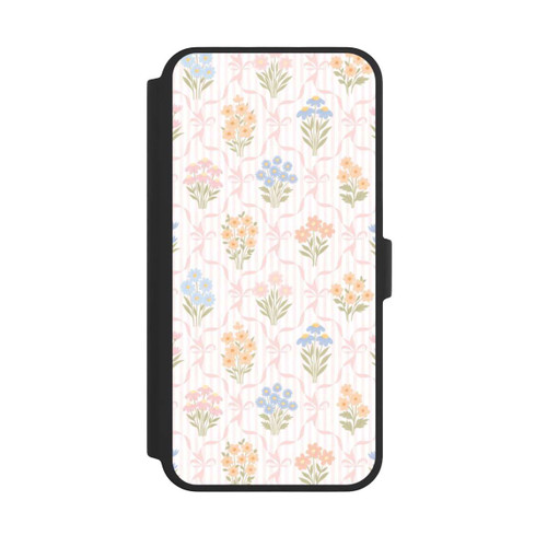 Apple iPhone 16 Pro Max NIVOflip Vintage Frühlingsblumenstrauß im Cottagecore Stil