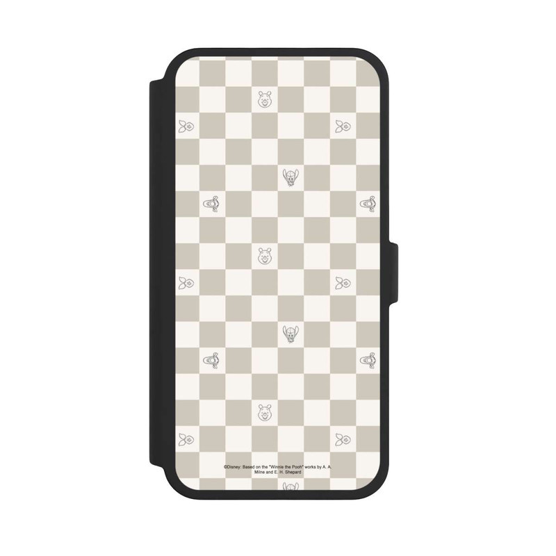 iPhone 16 Pro Max NIVOflip Winnie the Pooh Checked Pattern Beige