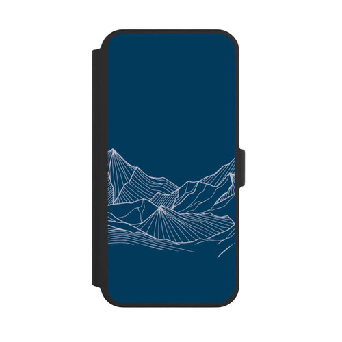 Apple iPhone 16 Pro Max NIVOflip Courbes de niveau de Blue Mountain