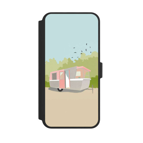 Apple iPhone 16 Pro Max NIVOflip Retro Glamping by Roberta Murray