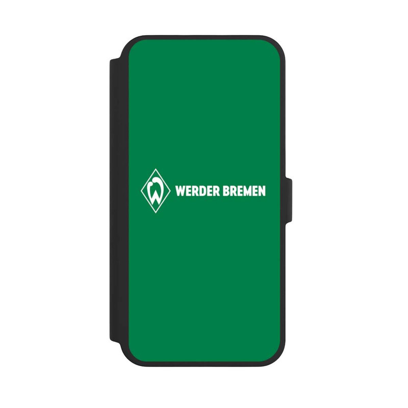 iPhone 16 Pro Max NIVOflip Werder Bremen Schriftzug Raute Grün