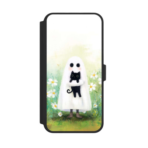 Apple iPhone 16 Pro Max NIVOflip Ghost Hug for Cat Halloween with AI