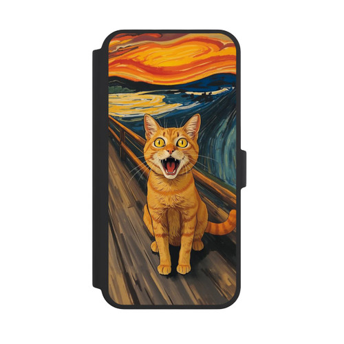 Apple iPhone 16 Pro Max NIVOflip Der Schrei der Katze mit KI