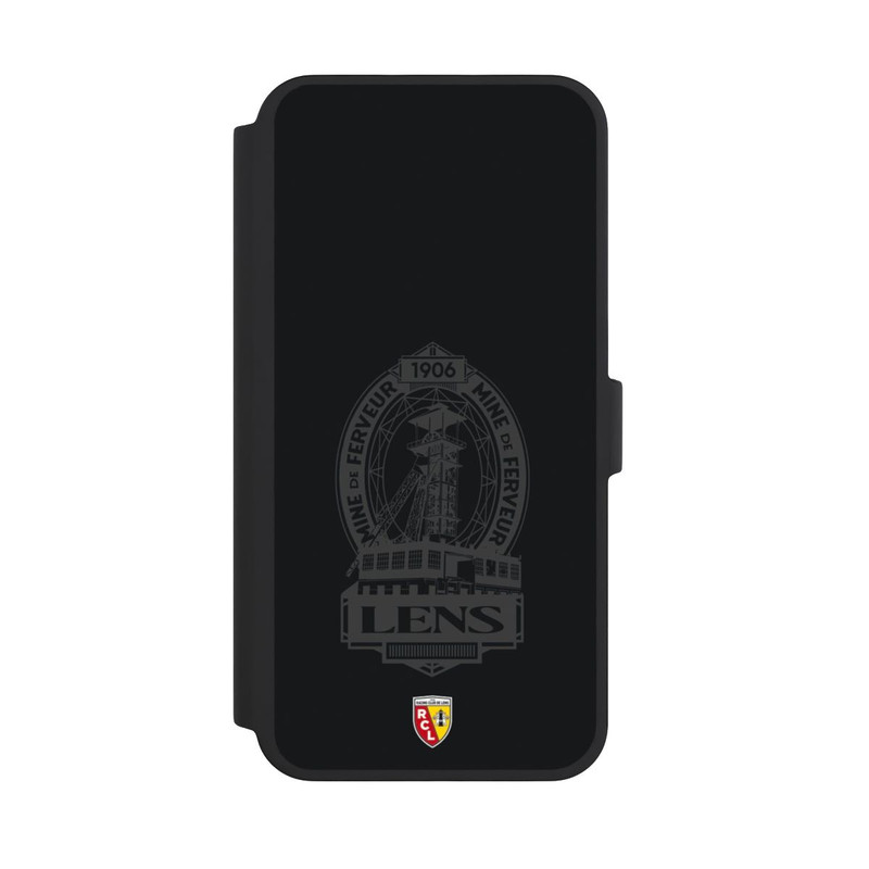 iPhone 16 Pro Max NIVOflip RC Lens Mine de Ferveur Emblem schwarz