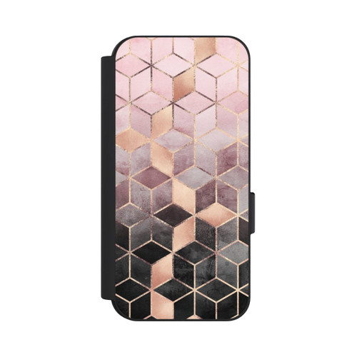 Google Pixel 9 NIVOflip Pink-grauer Farbverlauf Würfel Druck
