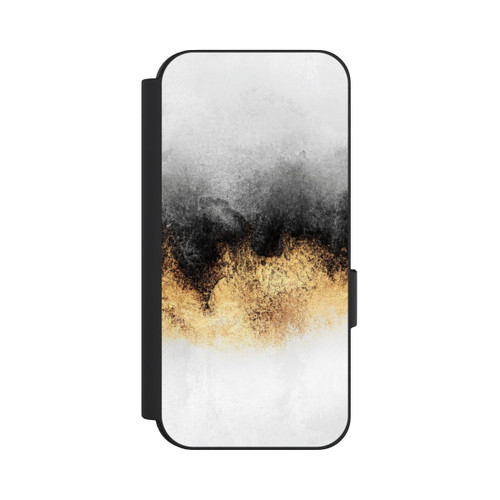 Google Pixel 9 NIVOflip Grauer Himmelstaub Golddruck
