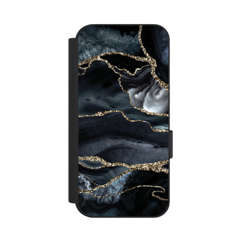 Google Pixel 9 NIVOflip Or marbré foncé Aspect pailleté