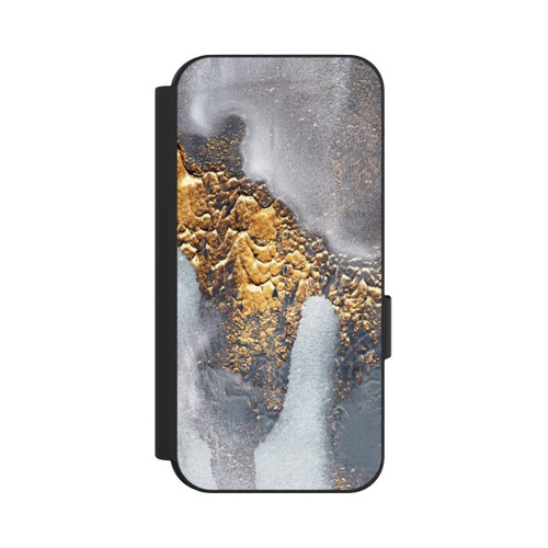 Google Pixel 9 NIVOflip Beton-Gold-Glitzerlook