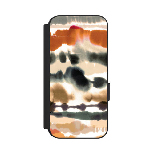 Google Pixel 9 NIVOflip Lignes d'aquarelle nautique douces orange