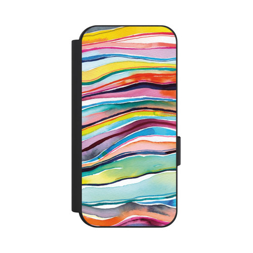 Google Pixel 9 NIVOflip Couches d'agate aquarelle