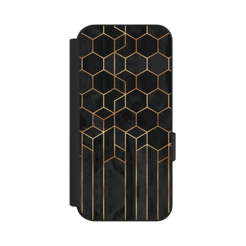 Pixel 9 NIVOflip Hexagones noirs