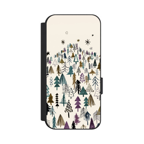 Google Pixel 9 NIVOflip Bergbäume Wald Lila
