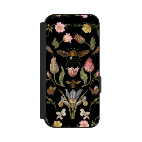 Google Pixel 9 NIVOflip Wildblumen und Biene Schwarz