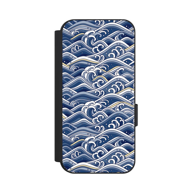 Pixel 9 NIVOflip Vagues bleues kanagawa