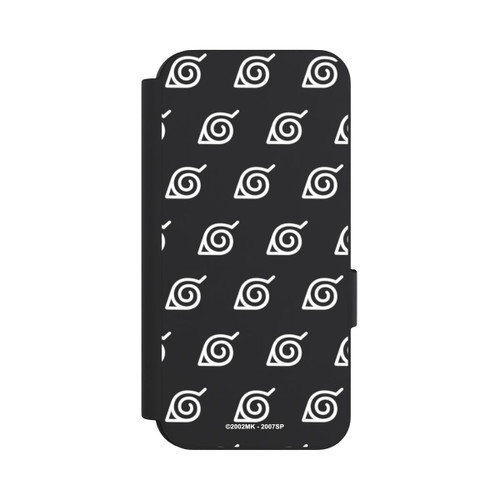 Google Pixel 9 NIVOflip Konoha Pattern Blanc sur Fond Transparent