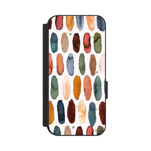 Google Pixel 9 NIVOflip Traits d'aquarelle Minéral Terracotta