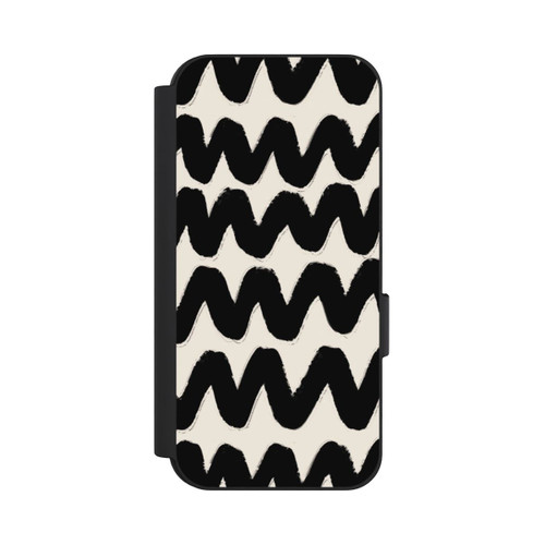 Google Pixel 9 NIVOflip Vagues Noires Pattern