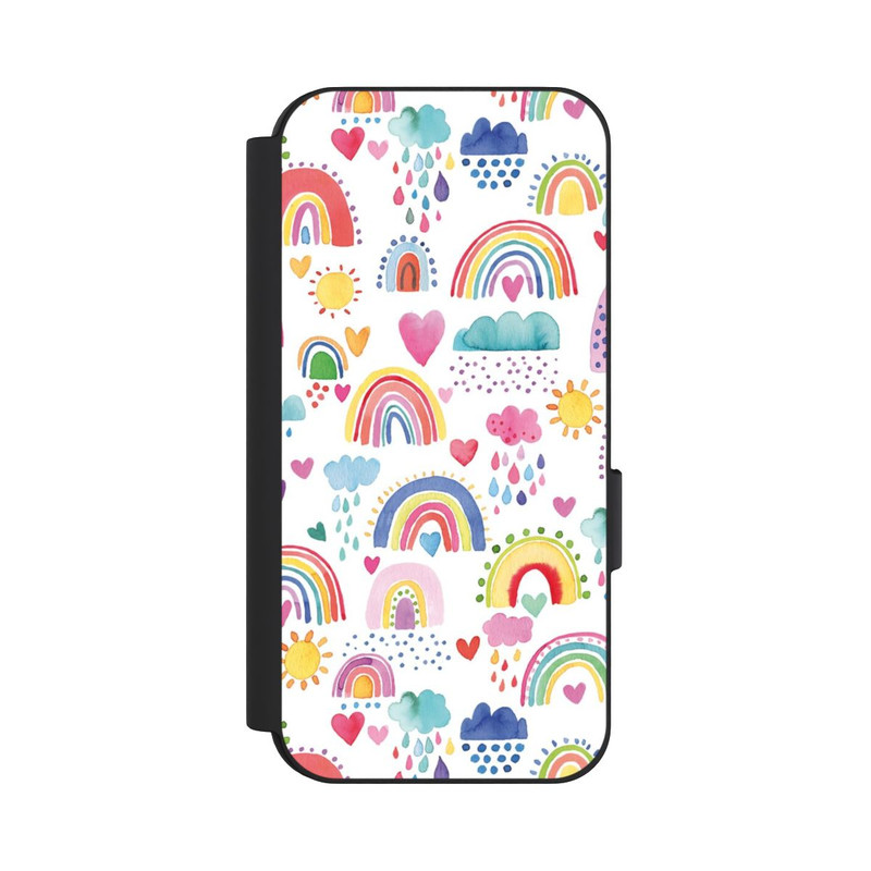 Pixel 9 NIVOflip Lovely Rainbows Multi Red