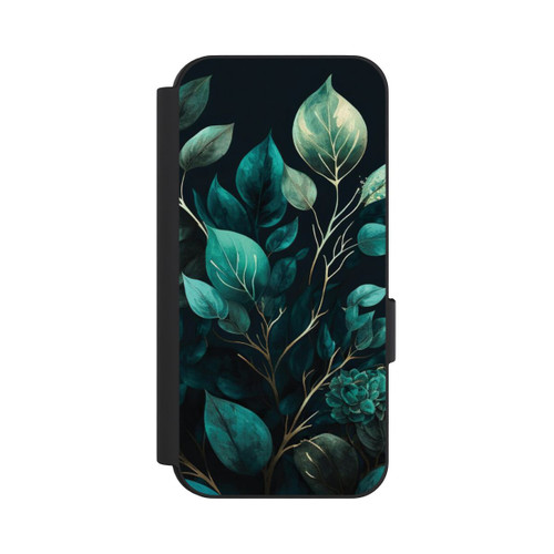 Google Pixel 9 NIVOflip Eukalyptus dunkler Hintergrund